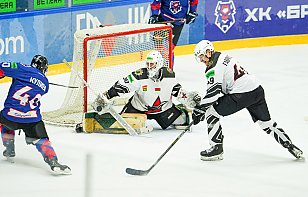 Спасение Тихона Чайки в матче с «Брестом» (0:5) вошло в топ-7 сейвов двадцать первой недели Betera-Экстралиги!